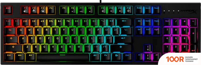 Клавиатура HyperX ALLOY MARS 2 (HYPERX RED, НЕТ КИРИЛЛИЦЫ) (71771)