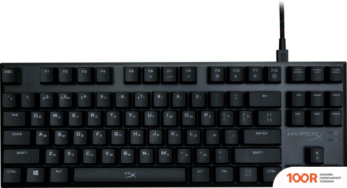 Клавиатура HyperX ALLOY FPS PRO (CHERRY MX RED, НЕТ КИРИЛЛИЦЫ) (71768)