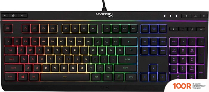 Клавиатура HyperX ALLOY CORE RGB (НЕТ КИРИЛЛИЦЫ) (71763)