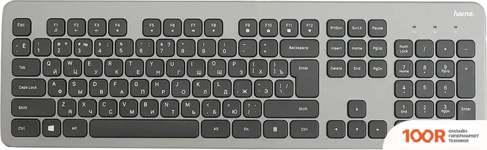 Клавиатура Hama KC-700 (СЕРЫЙ) (71724)