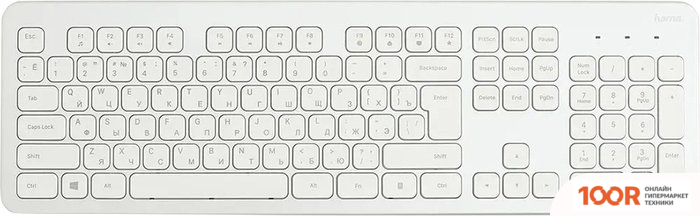 Клавиатура Hama KC-700 (СЕРЕБРИСТЫЙ) (71723)