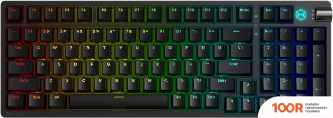 Клавиатура Edifier HECATE G4K HECATE SPACE-TIME RED (ЧЕРНЫЙ, НЕТ КИРИЛЛИЦЫ) (71606)