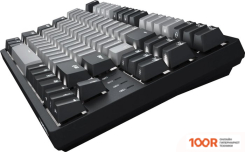 Клавиатура Durgod TAURUS K320 (СЕРЫЙ, CHERRY MX SILENT BLACK, НЕТ КИРИЛЛИЦЫ) (71586)