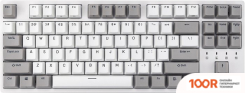 Клавиатура Durgod TAURUS K320 (БЕЛЫЙ, CHERRY MX WHITE, НЕТ КИРИЛЛИЦЫ) (71585)