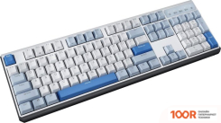 Клавиатура Durgod K610W ECHO (GATERON CAP V2 CRYSTAL SILVER) (71565)