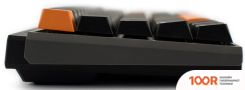 Клавиатура Durgod K330W NO ENTRY (GATERON CAP V2 CRYSTAL BROWN, НЕТ КИРИЛЛИЦЫ) (71564)