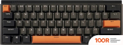 Клавиатура Durgod K330W NO ENTRY (GATERON CAP V2 CRYSTAL BROWN, НЕТ КИРИЛЛИЦЫ) (71564)