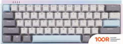 Клавиатура Durgod K330W ICE CREAM (GATERON CAP V2 CRYSTAL BROWN, НЕТ КИРИЛЛИЦЫ) (71559)