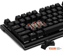 Клавиатура Durgod GEMINI 520 NEBULA (CHERRY MX RED, НЕТ КИРИЛЛИЦЫ) (71556)