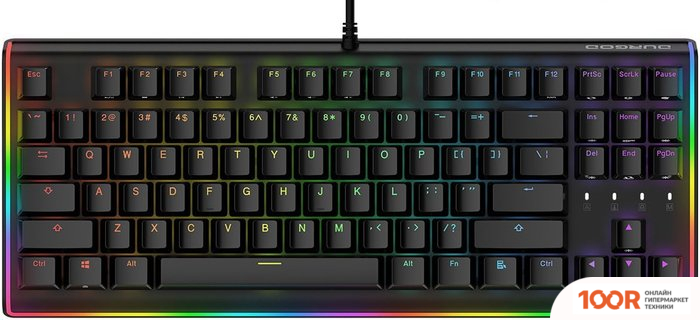 Клавиатура Durgod GEMINI 520 NEBULA (CHERRY MX BROWN, НЕТ КИРИЛЛИЦЫ) (71555)