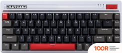 Клавиатура Durgod FUSION STEAM (CHERRY MX SILENT RED, НЕТ КИРИЛЛИЦЫ) (71552)