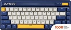 Клавиатура Durgod FUSION NAVIGATOR (CHERRY MX SPEED SILVER, НЕТ КИРИЛЛИЦЫ) (71541)