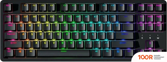 Клавиатура Durgod CAVALRY 87 (KAILH TURBO SILENT RED) (71533)