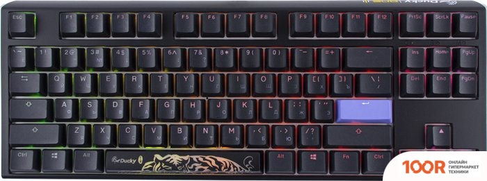 Клавиатура Ducky ONE 3 TKL RGB BLACK (CHERRY MX RED) (71528)