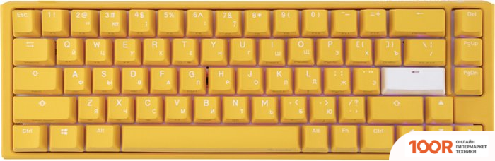 Клавиатура Ducky ONE 3 SF RGB YELLOW (CHERRY MX RED) (71526)