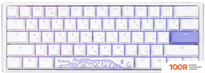 Клавиатура Ducky ONE 3 MINI RGB WHITE (CHERRY MX RED) (71516)