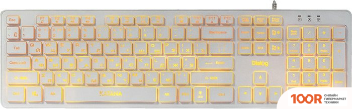 Клавиатура Dialog KATANA KK-ML17U (БЕЛЫЙ) (71497)