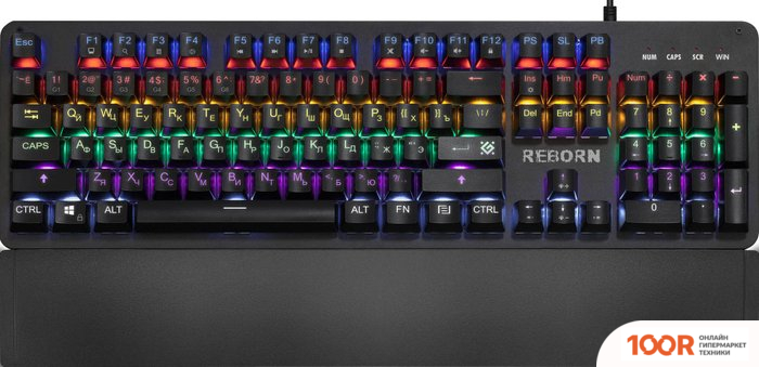 Клавиатура Defender REBORN GK-165DL RU (71469)