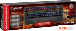Клавиатура Defender REBORN GK-165DL RU (71469)