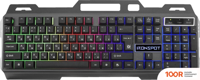 Клавиатура Defender IRONSPOT GK-320L RU (71454)