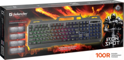 Клавиатура Defender IRONSPOT GK-320L RU (71454)