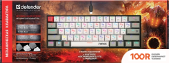 Клавиатура Defender FORGE GK-345 (OUTEMU BROWN) (71443)