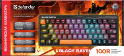 Клавиатура Defender BLACK RAVEN GK-417 45416 (71418)