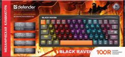 Клавиатура Defender BLACK RAVEN GK-417 45414 (71417)