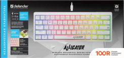 Клавиатура Defender ALLIGATOR GK-315 (БЕЛЫЙ) (71399)