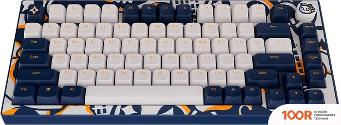 Клавиатура Dark Project X AKKO 5075 WHITE (AKKO FAIRY SILENT) (71392)