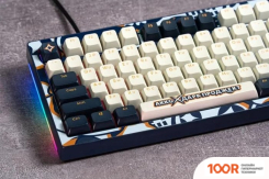 Клавиатура Dark Project X AKKO 5075 WHITE (AKKO FAIRY SILENT) (71392)