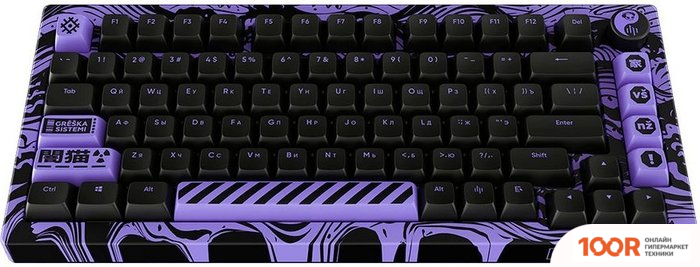 Клавиатура Dark Project X AKKO 5075 PURPLE (G3MS SAPPHIRE) (71391)