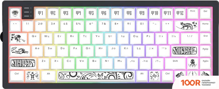 Клавиатура Dark Project KD83A BLACK (G3MS MAGNETITE) (71379)