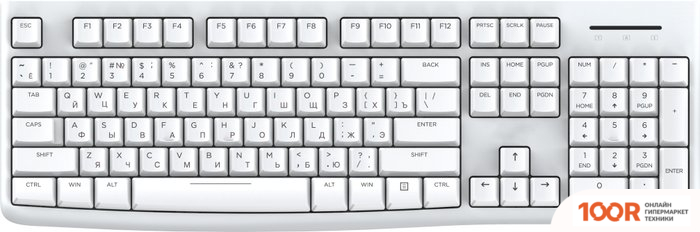 Клавиатура Dareu LK185 (БЕЛЫЙ) (71369)