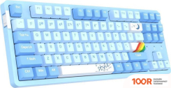 Клавиатура Dareu A87X PRO (DAREU VIOLET GOLD PRO, ГОЛУБОЙ) (71353)