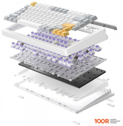 Клавиатура Dareu A81 (БЕЛЫЙ, DAREU FIREFLY) (71338)
