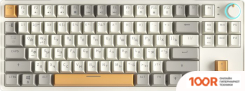 Клавиатура Cyberlynx ZA87 BEIGE GRAY YELLOW (TNT YELLOW) (71335)