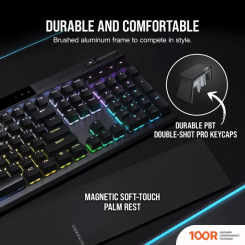 Клавиатура Corsair K70 RGB PRO (ЧЕРНЫЙ, CHERRY MX SPEED, НЕТ КИРИЛЛИЦЫ) (71310)