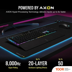 Клавиатура Corsair K70 RGB PRO (ЧЕРНЫЙ, CHERRY MX BROWN, НЕТ КИРИЛЛИЦЫ) (71308)