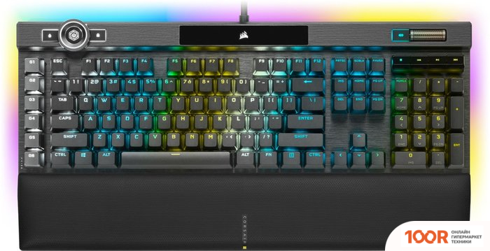 Клавиатура Corsair K100 RGB OPTICAL (НЕТ КИРИЛЛИЦЫ) (71287)