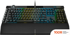 Клавиатура Corsair K100 RGB (ЧЕРНЫЙ, CHERRY MX SPEED, НЕТ КИРИЛЛИЦЫ) (71286)