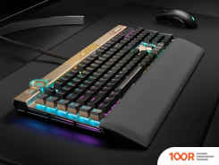 Клавиатура Corsair K100 RGB (ЗОЛОТИСТЫЙ, CORSAIR OPX, НЕТ КИРИЛЛИЦЫ) (71285)