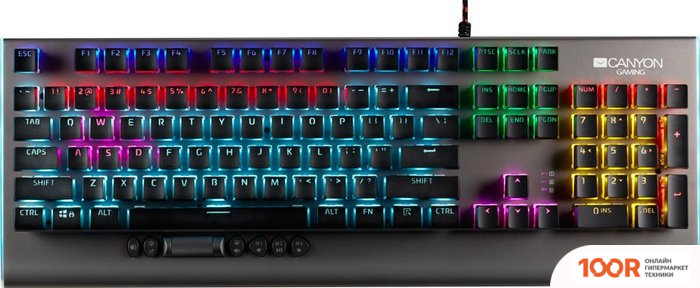 Клавиатура Canyon INTERCEPTOR GK-8 (НОВАЯ ВЕРСИЯ) (71234)