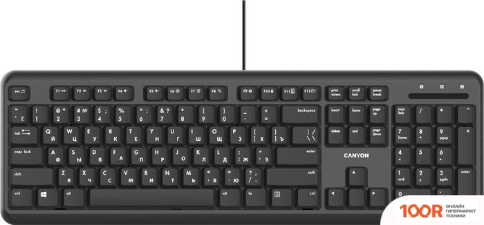 Клавиатура Canyon CNS-HKB02-RU (71229)