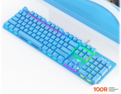 Клавиатура AULA S2022 (ГОЛУБОЙ) (71209)