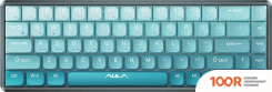 Клавиатура AULA H68 (МЯТНЫЙ, WHITE SWITCH) (71206)