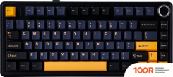 Клавиатура AULA F75 (ЧЕРНЫЙ/ТЕМНО-СИНИЙ/ОРАНЖЕВЫЙ, TTC CRESCENT) (71200)