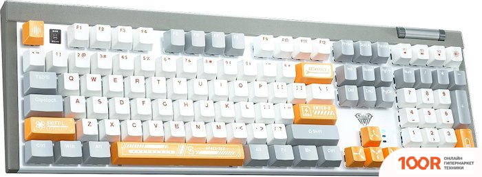 Клавиатура AULA F3050 (С СЕРЫМИ КНОПКАМИ, RED SWITCH) (71179)