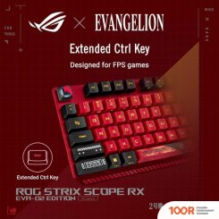Клавиатура ASUS ROG STRIX SCOPE RX EVA-02 EDITION (71156)