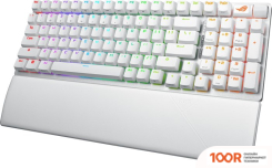 Клавиатура ASUS ROG STRIX SCOPE II 96 WIRELESS MOONLIGHT WHITE (NX SNOW) (71150)